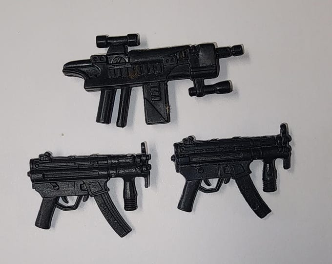 Sentinel Heroes Blindside Sub Toy Machine Gun Bundle Lot of 3