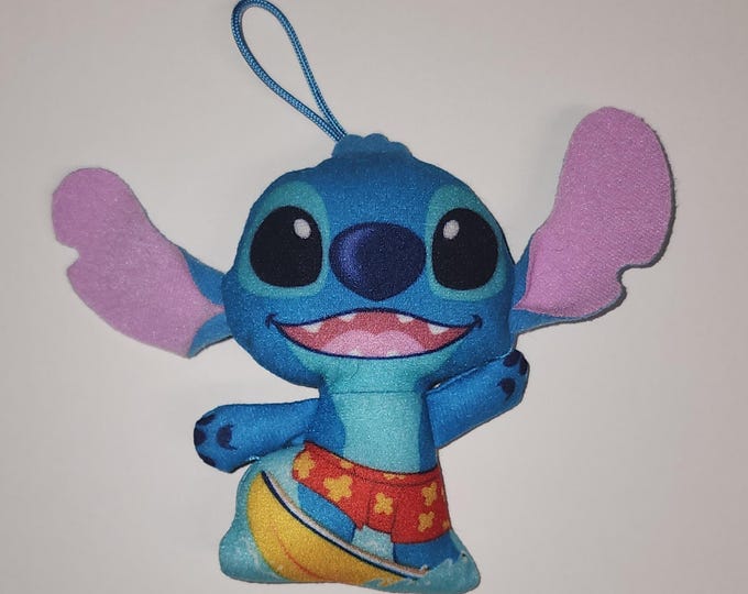 Disney Surfer Stitch Plush Toy McDonalds Happy Meal Toy