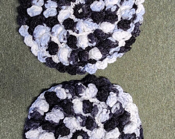 Handmade Crochet Hot Pot Pad Fall/Halloween Themed