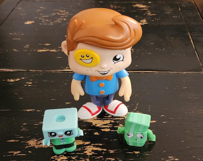 FGTeeV Figure Bundle Funnel Boy and Green Face Micro Stacker