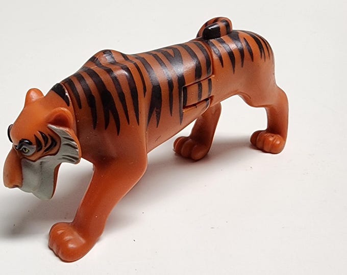 Vintage Shere Khan Figure from Disney The Jungle Book