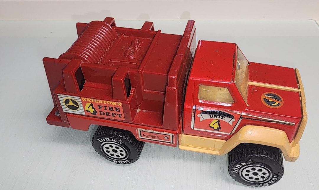 4 Ugelli Di Ricambio Per Camion Dei Pompieri Tonka - Pacco Da 4 Pezzi - Foto 4