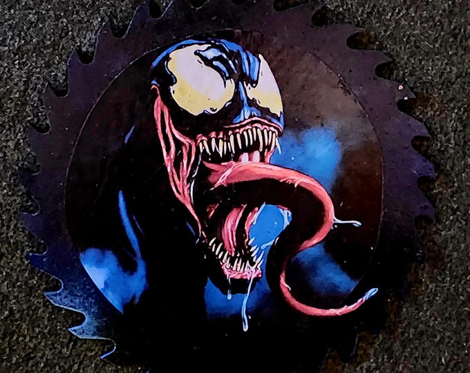 Marvel Venom Decorative Saw Blade Wall Art