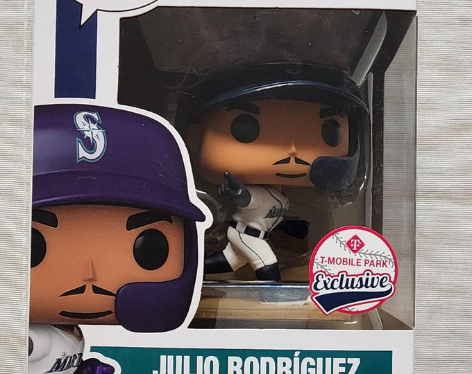 Seattle Mariners Julio Rodriguez Funko Pop Figure T-Mobile Park Exclusive