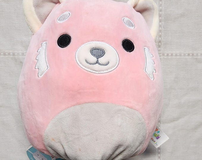 Squishmallows Flip a Mallow Mischa the Red Panda and Dohnna the Snow Leopard