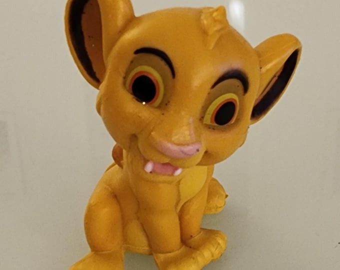Vintage Disney The Lion King Simba Figure