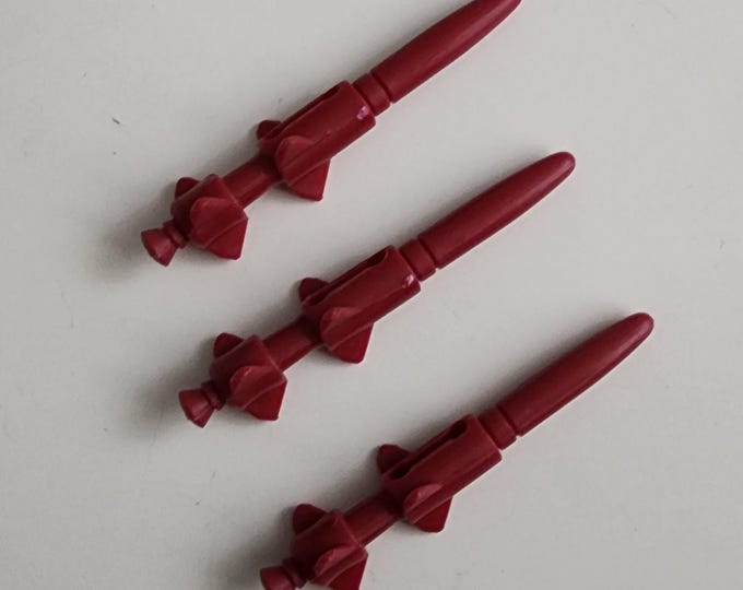 Vintage 1990 GI Joe Cobra Rage Missile Bundle