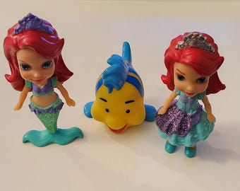 ヴィンテージディズニー『リトル・マーメイド』のアリエルのフィギュア