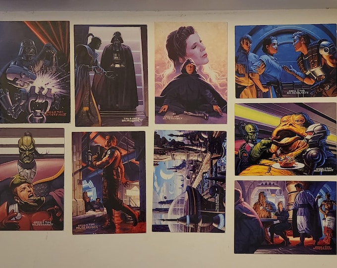 Star Wars Shadows Of The Empire Card Bundle 9 Cards Included