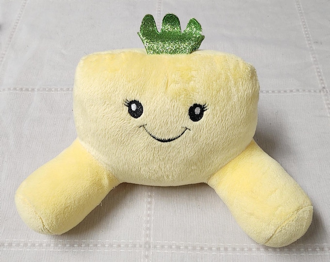 My Life As Fluffy Pineapple Lounge Pillow