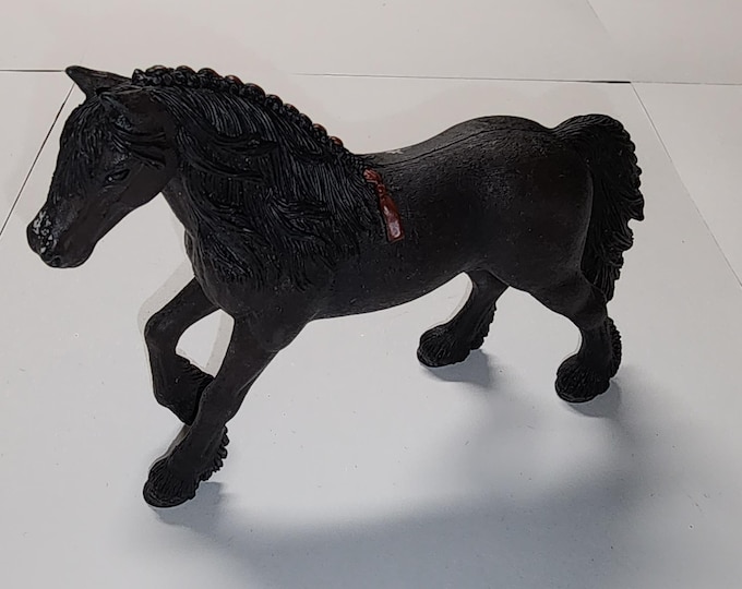 Black horse made by Schleich