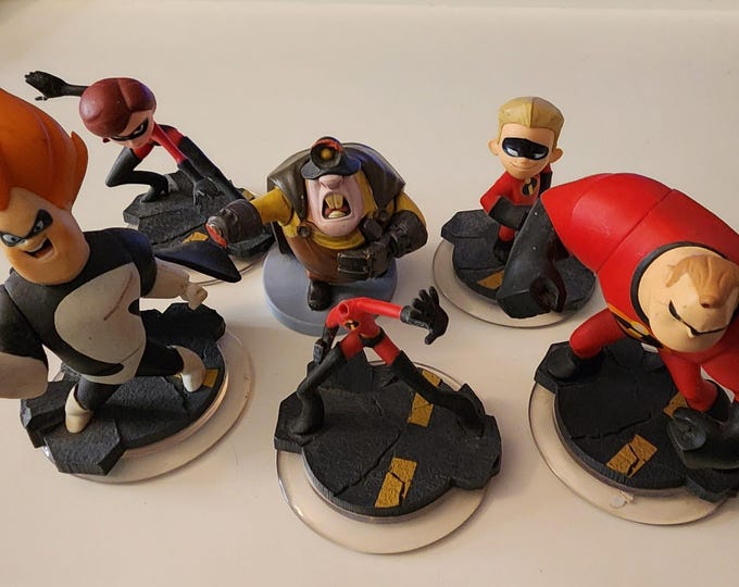 Disney Infinity 1.0 Figure Bundle The Incredibles