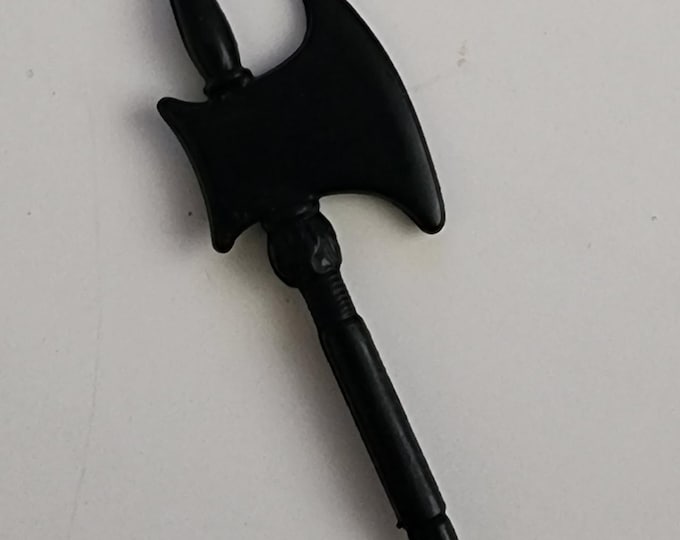 Vintage GI Joe General Bison Black Axe Weapon