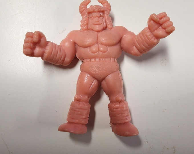Vintage 1985 Mattel M.U.S.C.L.E. Figure Terri-Bull Buffaloman Kinnikuman