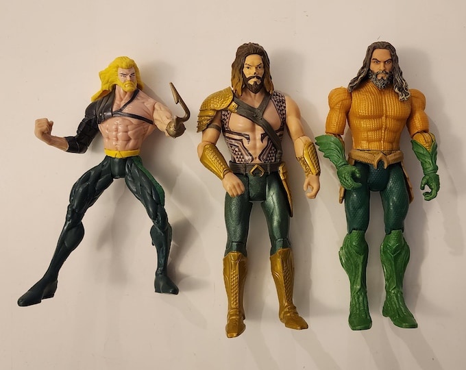 DC Comics Aquaman Figure Bundle Three Figures Included