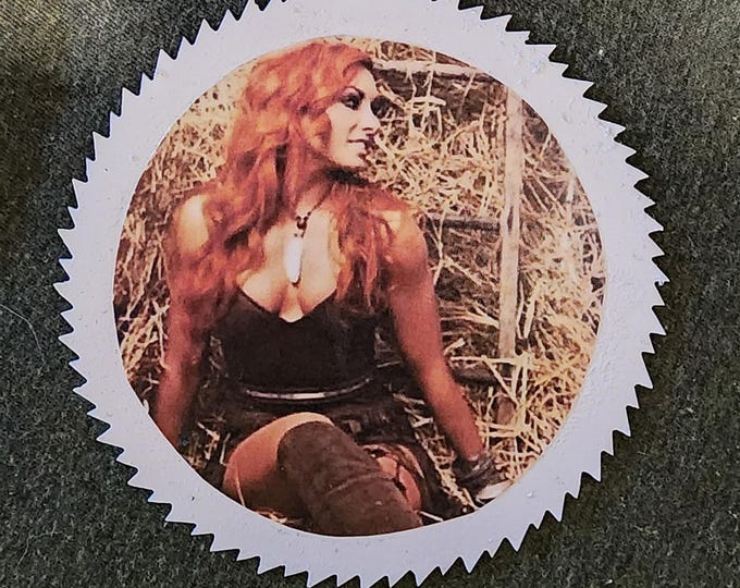 Becky Lynch Wrestling Decorative Saw Blade Wall Art