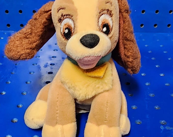 Disney Plush Stuffed Animal Lady from Lady and the Tramp