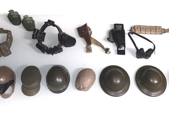 Vintage GI Joe 12" Figure Accessory Bundle