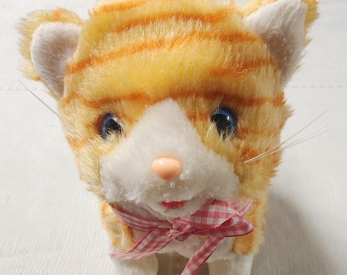 Westminster Paw Pal Casanova the Kitten Plush Interactive Toy Orange Kitten