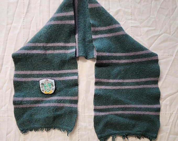 Harry Potter Slytherin House Wool Scarf