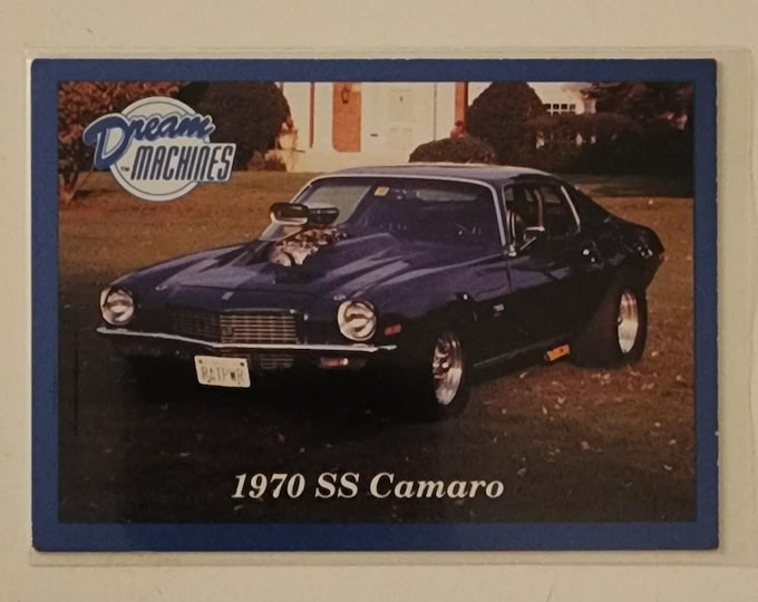 Dream Machines 1970 SS Camaro #165 Collectible Card