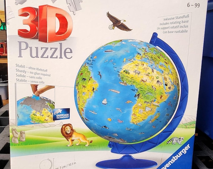 Ravensburger Children's Globe 3D Puzzle