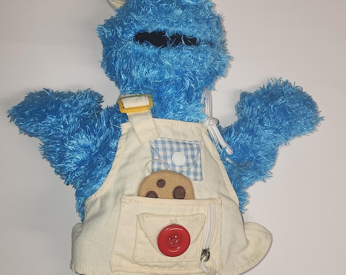 Sesame Street Cookie Monster Teach Me Plush Stuffed Figure