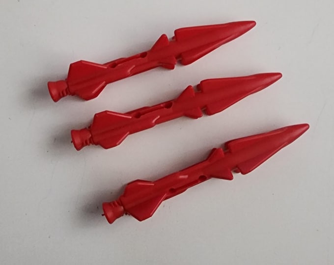 Vintage 1989 GI Joe Cobra Fang II Missile Bundle