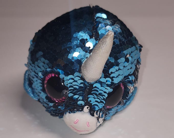 Amazing Squishee Plush Sequin Narwhal