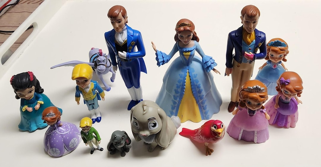 Disney Sofia the First Figure Bundle Lot of 14 Figures Included - Etsy