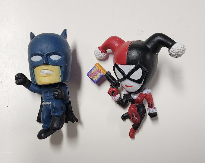 Batman and Harley Quinn Small Vinyl Figures