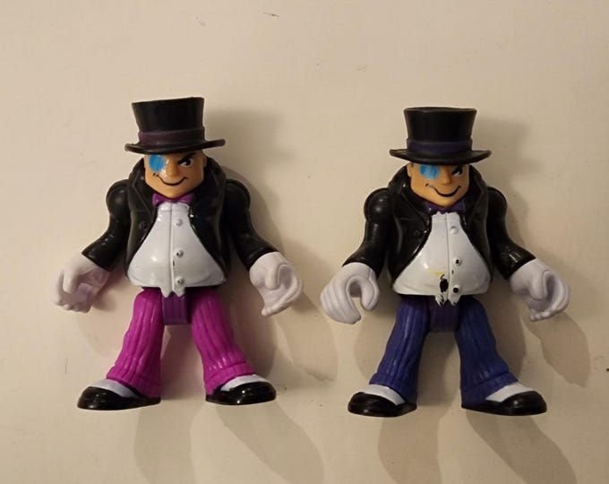 Fisher Price Imaginext DC Super Friends Figure Bundle The Penguin Lot of 2