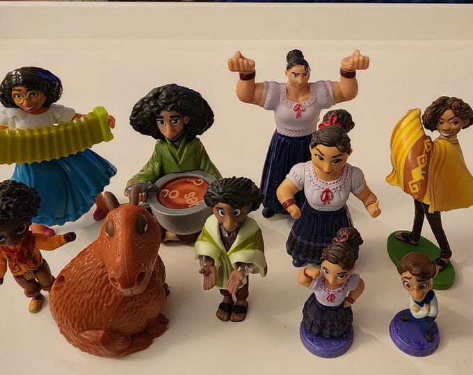 Disney Encanto McDonalds Happy Meal Figure Bundle Lot of 10