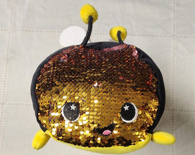 Moosh-Moosh Sequin BumbleBee PlushToy