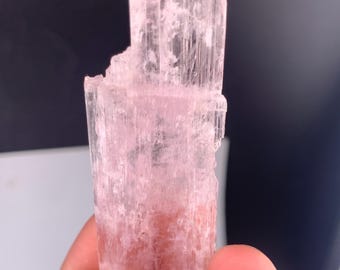 Pink Kunzite Crystal from Afghanistan - 19 Gram