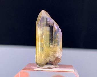 Cristal de tanzanite bicolore naturel de Tanzanie - 17,05 carats