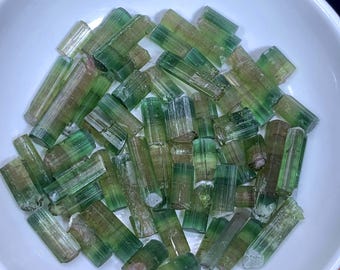 Bicolor Tourmaline Crystals From Afghanistan - 45 Gram