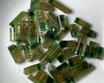 Bicolor Tourmaline Crystal From Afghanistan - 35 Gram