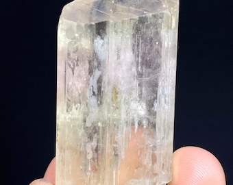 Yellow Triphane Kunzite Crystal From Afghanistan - 46 Gram