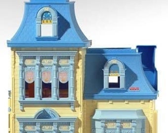 Fisher Price Loving Family Sweet Sounds Victorian Mansion Dollhouse