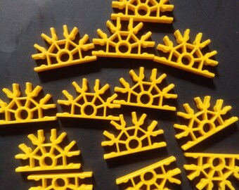 K'nex building toy 450 grey and yellow rods knex parts replacements pieces lot
