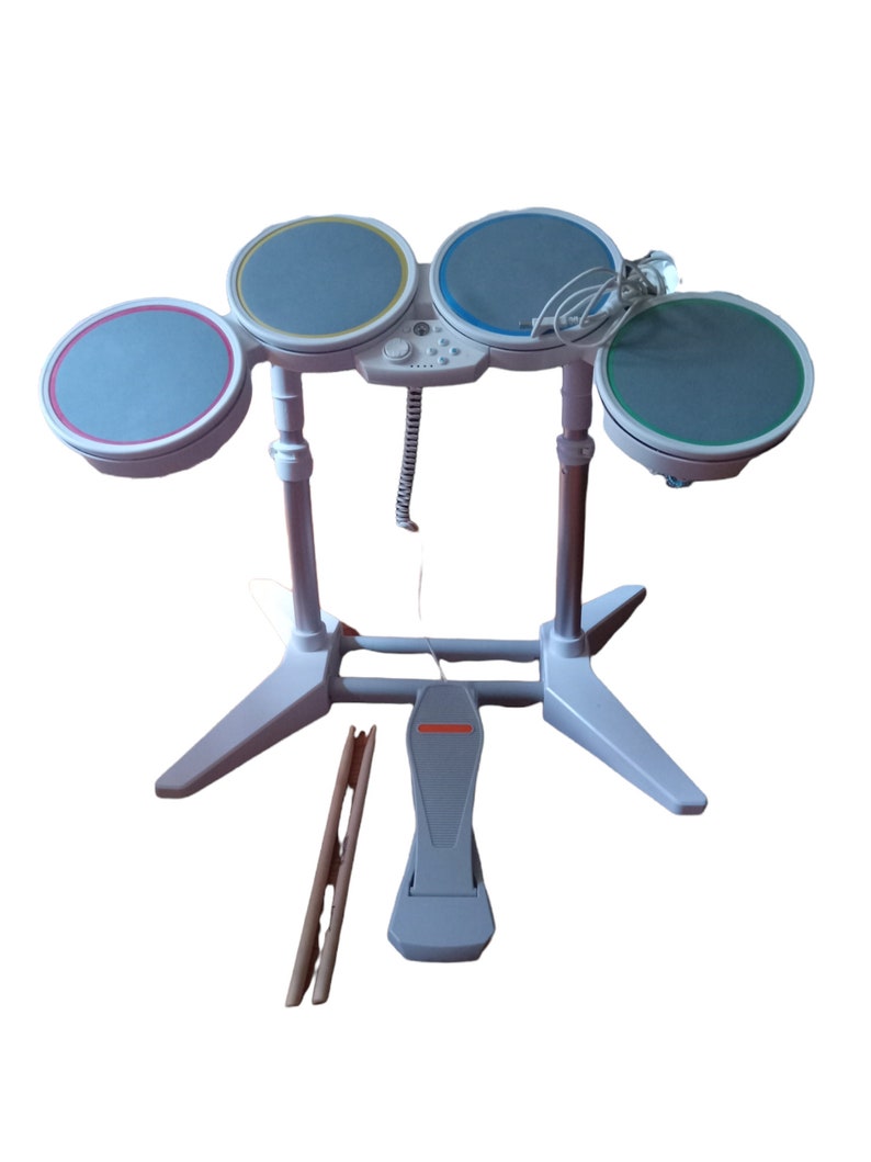 Nintendo Wii Drum Set Set Nintendo Tested Etsy