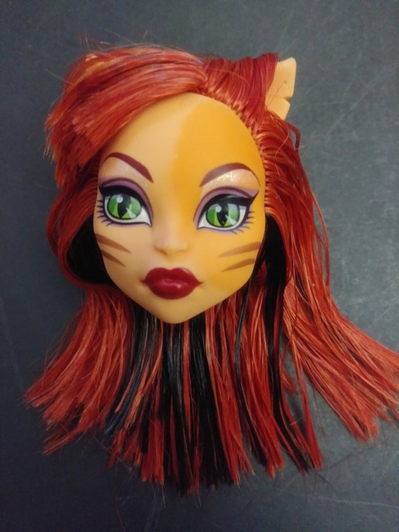 Monster High Dolltoralei Stripe Head For Ooak Replacement Etsy