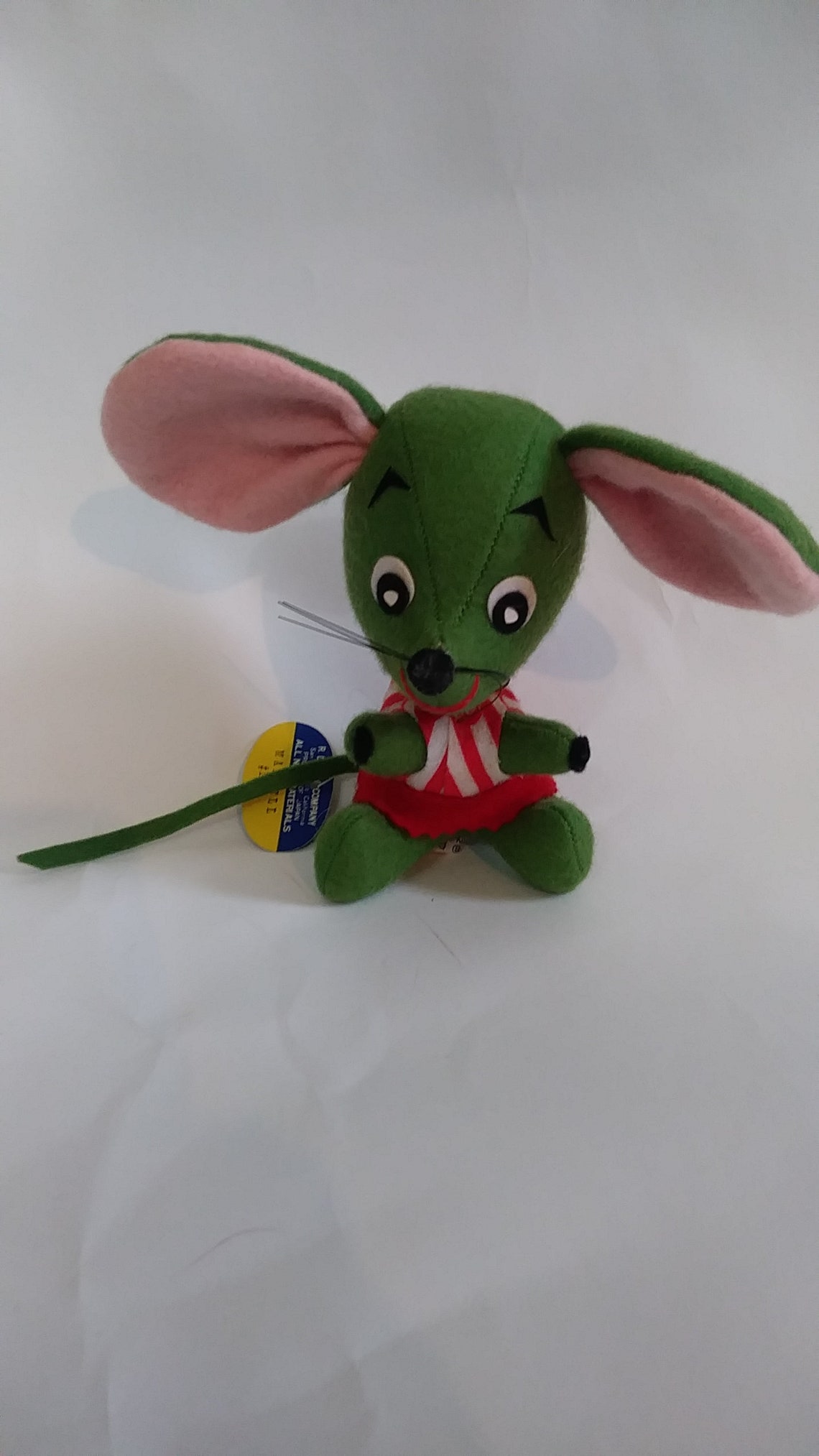 Dakin Dream Pet Maxwell Mouse 1229 Old & Original Japan Green | Etsy