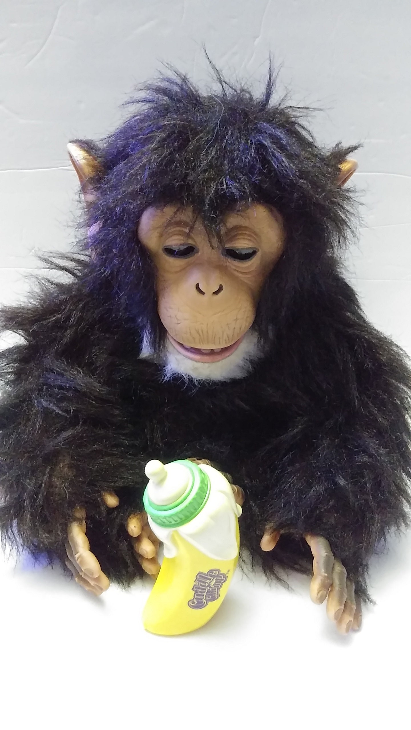 fur real cuddle chimp