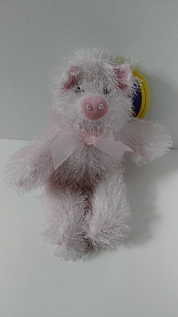 Verspieltes Schweinchen Plüschtier Kuscheltier Schwein Spielzeug Stofftier Kind 