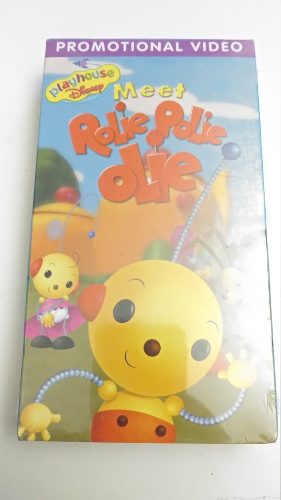 Meet Rolie Polie Olie Playhouse Disney Vhs Promotional Video Ebay My