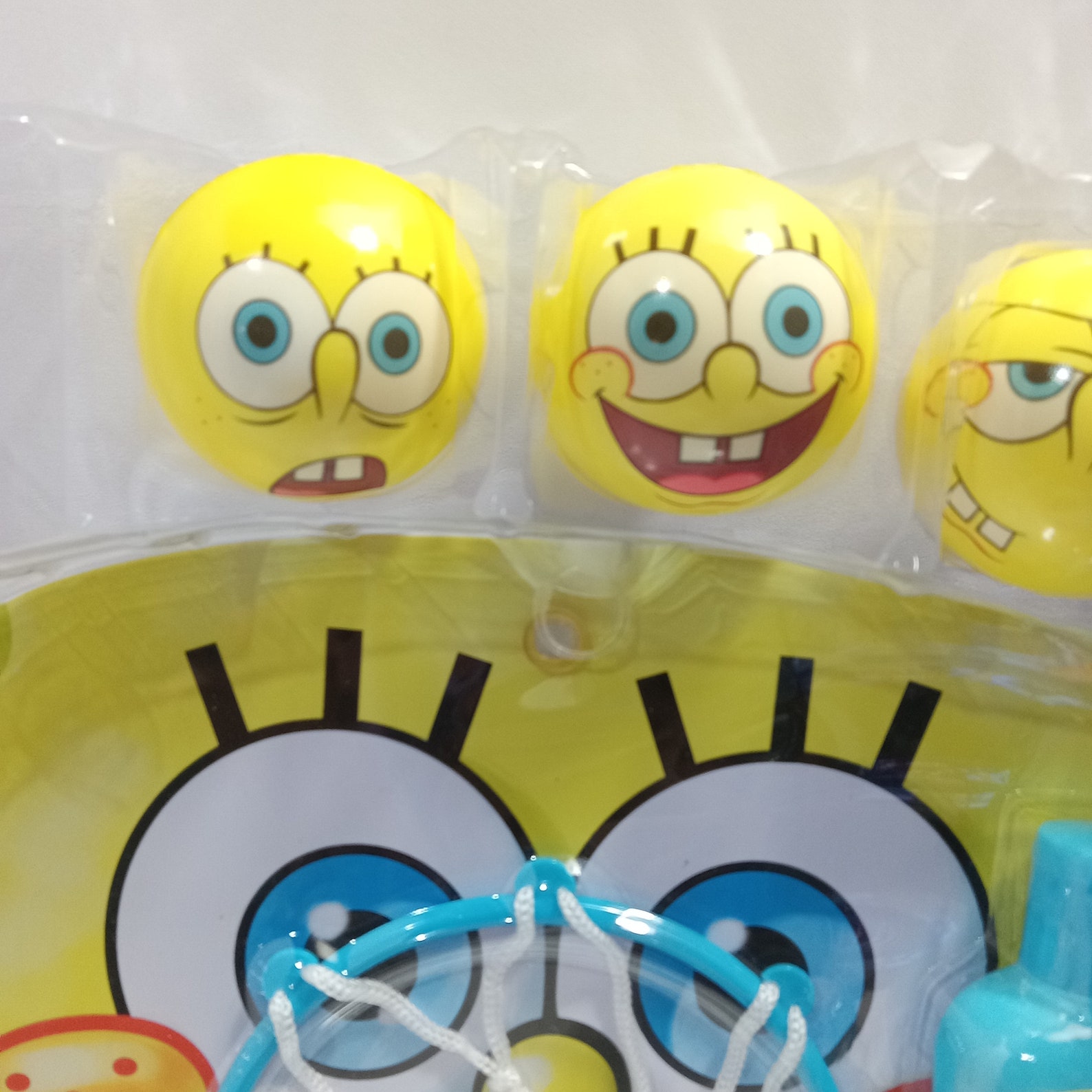 Spongebob Squarepants Tub Tall Basketball Hoop Three Balls and Etsy