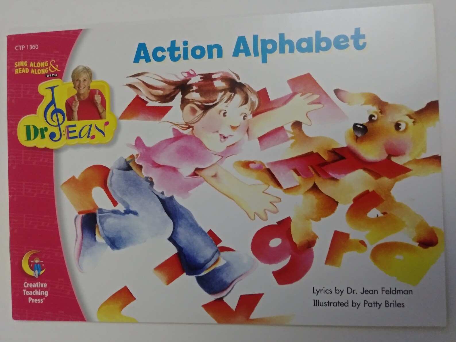 Dr. Jean. Action alphabet read along sing along Paperback | Etsy