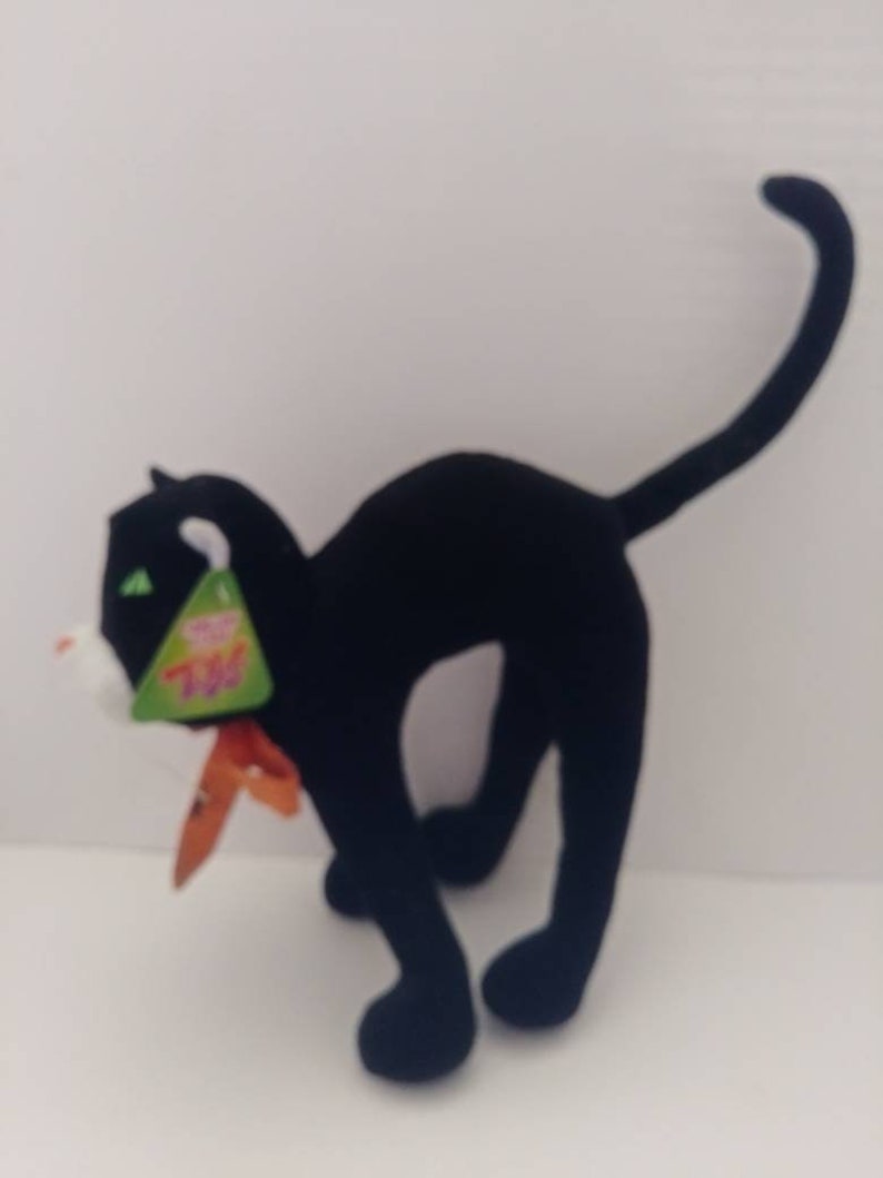 Sugar Loaf toys Halloween plush 11 black Cat Stuffed Toy Etsy